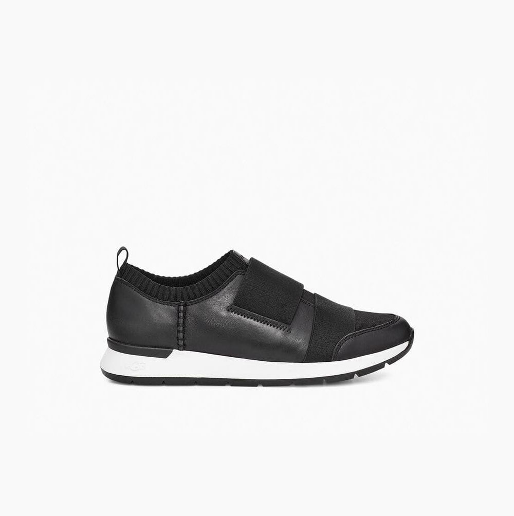 UGG Himari Black Sneakers for Women (WGOR86507)